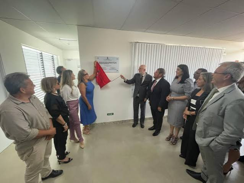 Baianópolis: Presidente do TJBA inaugura Fórum, Sala Passiva e Sala de Depoimento Especial 