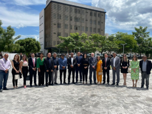 Barreiras: Presidente do TJBA inaugura novo estacionamento do Fórum; espaço conta com bicicletário e piso intertravado